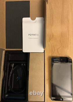 POYNT 5 P0501 SMART WIFI TERMINAL New in Box Comes With Power Sleeve Case