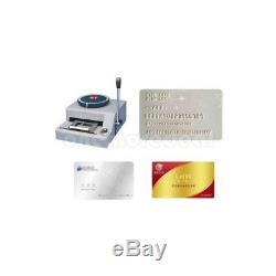 PVC/ID/Credit Card Embosser Code Printer 68-Character Manual Stamping Machine/
