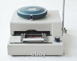 PVC ID Credit Card Embossing Machine Offers a total of 80 characters word