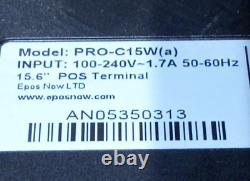 Pos terminal epos pro-c15w(a) touchscreen, wifi, 12v adapter, keyboard
