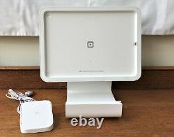 Pristine Square Chip Reader + Dock Swivel Stand Model S089 for iPad, Never Used