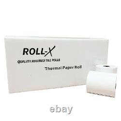 ROLL-X 57x70mm PDQ & THERMAL BPA FREE TILL ROLLS, 10-200 ROLLS, QUALITY ASSURED