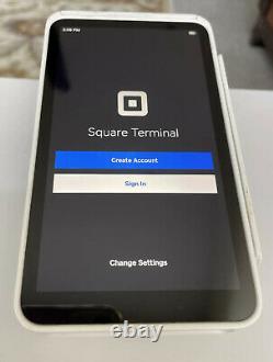 SQUARE TERMINAL WHITETake every major electronic payment Used