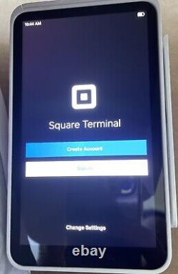 SQUARE TERMINAL WHITETake every major electronic payment Used