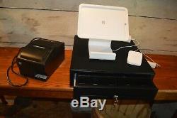 Square POS System with iPad Stand, Chip Reader, Cash Drawer, & Kitchent Printer