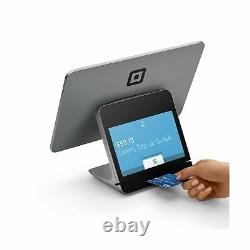 Square Register Two Touchscreen Displays POS Software System Accepts Major Cards