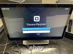 Square Register With Dual Screen. Never Used. Excellent Condition