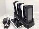 Toast Pos Credit Card Reader Lot Of 6 Tg100 With One Charging Stand