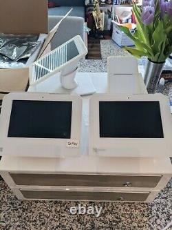 Two Clover Mini pos systems with drawers