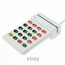 USB Magnetic Stripe Card Reader Credit Card with Numeric Keypad