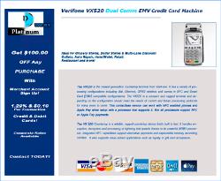 VERIFONE VX520 WIRELESS GPRS Dual Comm EMV/NFC Credit Card Machine For VENEZUELA