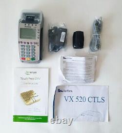 VeriFone M252-653-AD-NAA-3 VX520 Dual Comm Credit Card Machine NEW
