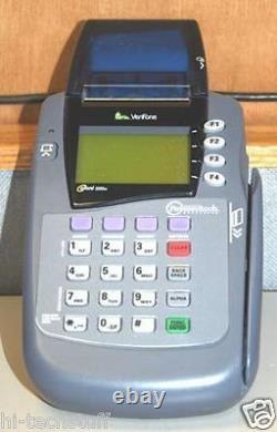 VeriFone Omni 3200SE Credit Card Terminal Printer POS