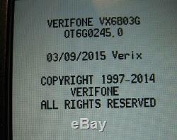 VeriFone Vx680/3G Wireless+EMV(Chip card)+NFC(contactless) UNLOCKED withWarranty