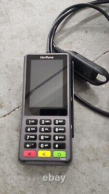 Verifone Stripe P400 Plus Credit Card Reader Payment Terminal Sold As Is