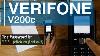 Verifone V200c Credit Card Terminal Features How To Use A Verifone V200c Sale Refund Void