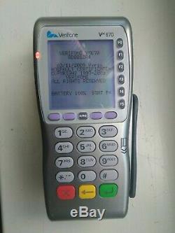 Verifone VX670 GPRS POS Terminal System portable credit card reader machine