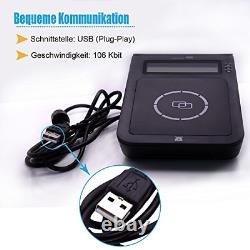 YIQing E7 USB Smart NFC RFID Reader Writer Support NFC contact and contactless +