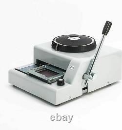 72letter Manual Embosser Machine Card Printer For Credit Card Pvc/id/credit Card