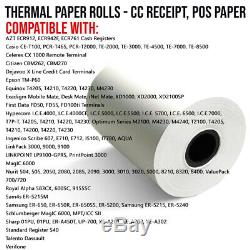 Acypaper, 2 1/4 X 85' De Papier Thermique (400 Rolls)