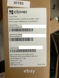 Clover Flex Handheld Pos System Avec Lte + Connexion Sans Fil Tout Compte Marchand