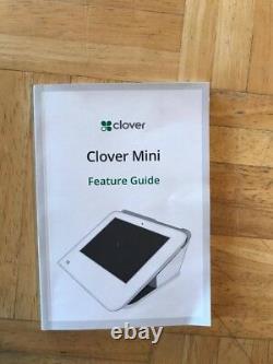 Clover Mini C301 3g Credit Card Processing Terminal Counter Compact Pos Blanc