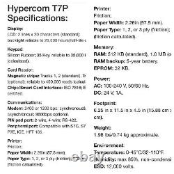 Hypercom T7p-t Crédit Carte Terminale