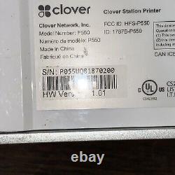 Imprimante thermique Clover P550 pour Clover Station C500, DUO