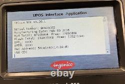 Ingenico Isc Touch 250 Smart Pos Terminal Utilisé Isc250-v4