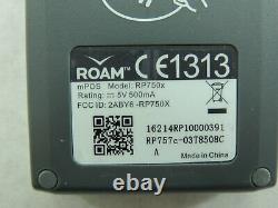 Ingenico Roam Rp750x Chip & Pin Terminal De Lecteur De Carte De Crédit Mobile Avec Ac -tested