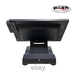 J2 Retail Systems J2-225 Pos Touchscreen Gris Couleur P/n 225tfr-hdd