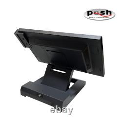 J2 Retail Systems J2-225 Pos Touchscreen Gris Couleur P/n 225tfr-hdd