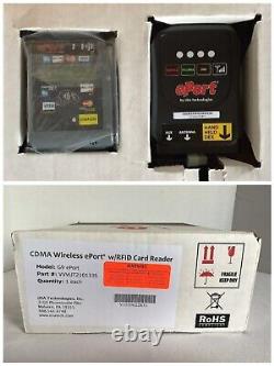 Lecteur de carte ePort CDMA sans fil avec RFID G9 de USA Technologies NEUF
