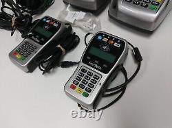 Lot de 2 machines de carte de crédit First Data FD200TI (Dial/IP) + 2 FD-35 Pinpad