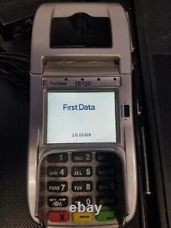 Lot de 6x Terminaux de carte de crédit First Data FD130 + 1 câble d'alimentation