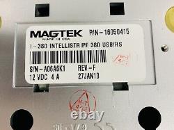 Magtek Intellistripe I-380 Lecteur De Cartes Magnétiques Motorisées 16050415 #26