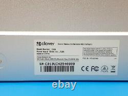 Merchant Verrouillé Clover Pos C100 & P100 System Tablet, Printer, & Power Cord