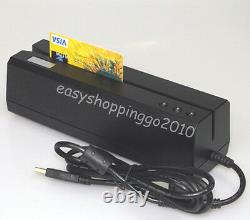 Msr606 Magnetic Card Reader Writer+mini300 Magnetic Reader Collector Bundle