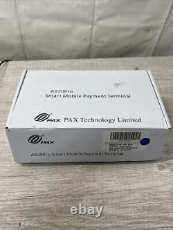 Pax A920 Terminal Sans Fil Pro