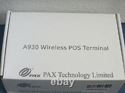 Pax A930 Sans Fil Android Smart Pos Terminal Avec Paquet Original