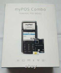 Pos Portable Mypos Combo 3g Wifi Lecteur De Carte Nfc Atm-avec Imprimante