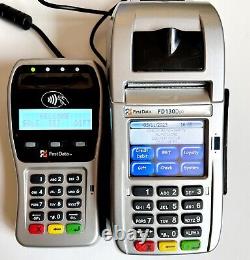 Première machine à carte de crédit First Data FD130 et clavier auxiliaire FD35 NEUF OB ELEC