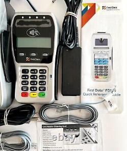 Première machine à carte de crédit First Data FD130 et clavier auxiliaire FD35 NEUF OB ELEC