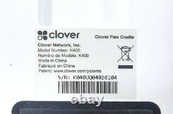 Processeur De Carte De Crédit Sans Fil Clover Flex C401u Avec Berceau Et Cordons K400