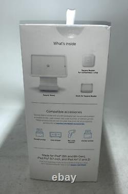 Square Stand Pour Ipad & Contactless + Chip Credit Card Terminal Reader