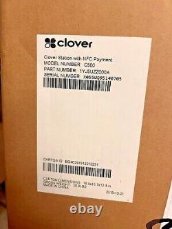 Station Clover C500 Avec Imprimante Clover P500 Et Kit D'accessoires H500 New Nib