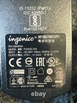 Station D’amarrage De Base Pour Ingenico Iwl255, Iwl250-lot Of 12 With Power Cord