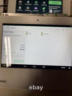 Système Clover mini 3G POS C301 avec écran tactile et lecteur de carte de crédit (4)