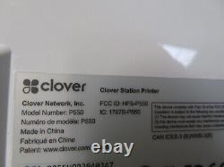 Système POS de la station Clover C500 avec imprimante P500 et tiroir-caisse POUR PIÈCES DE RÉPARATION