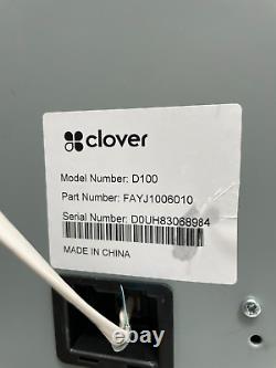 Système de point de vente Clover Station C500 avec imprimante P550 verrouillé par un code d'accès LIRE